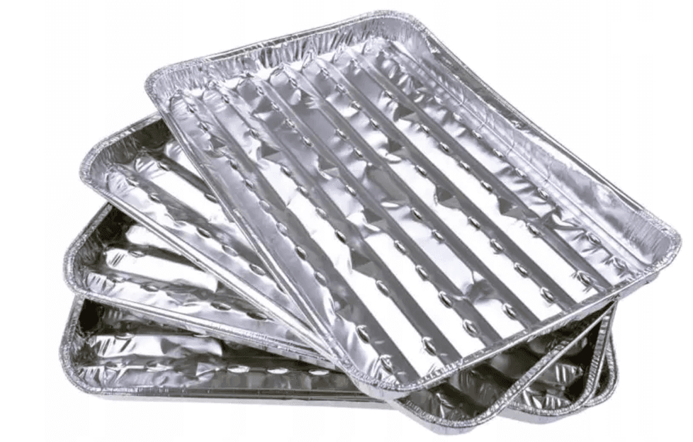 Tacki grillowe aluminiowe - 4szt